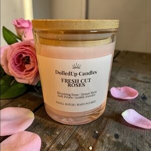 9oz Fresh Cut Roses Candle | Hand Poured Soy Wax | Floral Rose Scent